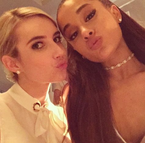 Ariana Grande Scream Queens, Emma Roberts, Scream, Ariana Grande, Chanel, Mirror, On Instagram, Instagram