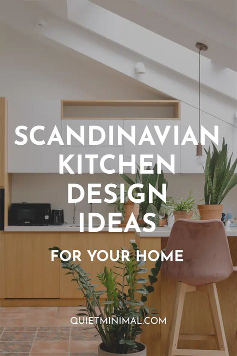 Unlock Scandi Charm: 9 Kitchen Design Secrets Inside! - Quiet Minimal Scandi Kitchen Ideas, Nordic Kitchen Design, Scandanavian Interiors, Danish Kitchen, Scandinavian Kitchens, Scandi Kitchen, Scandinavian Kitchen Design, Nordic Kitchen, Nordic Furniture