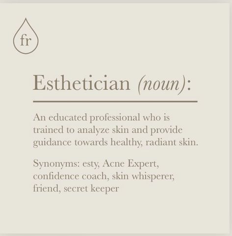 Esthetician Student Quotes, Small Facial Room Decor Ideas, Esthetician Hashtags Instagram, Esthician Instagram, Esthician Instagram Names, Aesthetician Instagram Posts, Esthetician Introduction Post, Esthetician Instagram Name, Esthetician Aesthetic Wallpaper