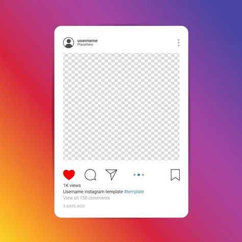 Instagram Post Frame Template, Instagram Post Frame Design, Insta Post Template, Instagram Post Frame, Template For Instagram Post, Instagram Invitation, Instagram Template Free, Instagram Photo Frame, Instagram Feed Ideas Posts