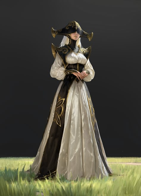 ArtStation - Space Requiem, Yuhong Ding Character Design Victorian, Pathfinder 2e, Fantasy Armor, 판타지 아트, The Order, Fan Fiction, Fantasy Clothing, Fantasy Fashion, Dnd Characters