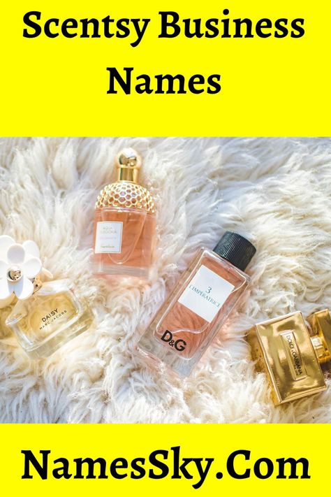 For a successful business establishment, the first thing you need to consider is giving your the name for scentsy business. Name is one of the primary things that your customers will see first and decide on whether they should visit your place or not. So coming up with appealing scentsy business names ideas is crucial. Check this blog for some cool ideas for making such names. @scentsy @scentedsatisfaction @scentsbymaria @go_perfume @brandbucket Scentsy Business Names Ideas, Scentsy Group Name Ideas, Scentsy Name Ideas, Perfume Store Name Ideas, Scentsy Business Names, Perfume Shop Name Ideas, Perfume Business Name Ideas, Scent Name Ideas, Perfume Names Ideas