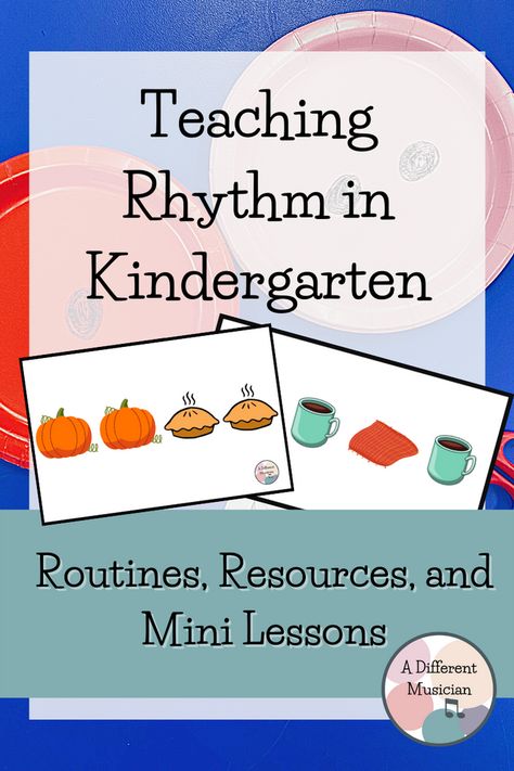 Kindergarten Rhythm Activities, Music Kindergarten, Rhythm And Rhyme Activities, Rhythm Games For Kids, Kindergarten Music Activities, Kindergarten Routines, Kindergarten Music Lessons Plans, Rhythm Exercises Music, I Got The Rhythm Book Activities