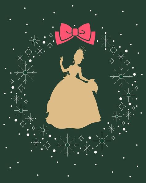 It truly is the fairest season of them all! ❄️ Head to our stories for a new Princess Winter wallpaper! | Instagram Tiana Christmas, Pocket Princess Comics, Pocket Princess, Princesa Tiana, Princess Tiana, Disney Princess Wallpaper, Winter Wallpaper, Disney Life, Cute Patterns Wallpaper