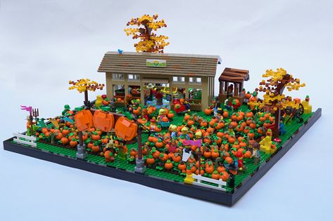 Expanded Pumpkin Patch and Farmer's Market | I expanded last… | Flickr Corn Maze, Steel City, Lego Moc, Farmer's Market, On Display, Pumpkin Patch, Farmers Market, This Weekend, Pennsylvania