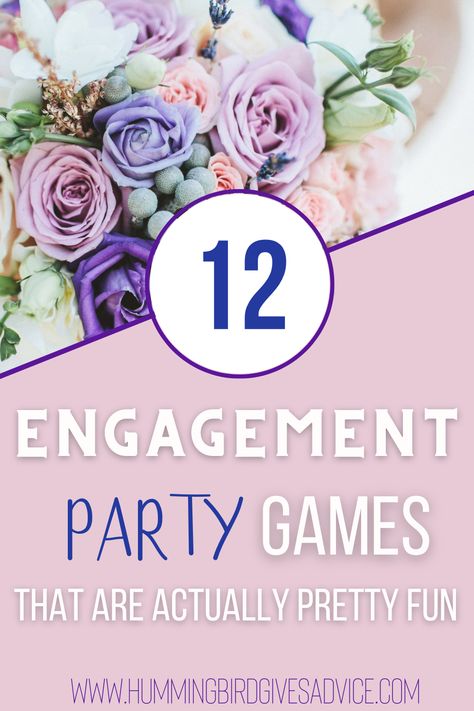 Engagement party games can liven up almost any engagement party. No, games are not a requirement at an engagement party, but games can be a great way to help wedding guests get to know each other and have fun at your engagement party. This post has ideas for your engagement party games and tips on how to make them all happen at your engagement party. // getting married // brides // grooms // engaged // planning a party // party games // bingo // scavenger hunt // newlyweds // bride // groom // Finger Food For Engagement Party, Engagement Oarty Games, Things To Do At An Engagement Party, Engagement Party Prizes, Games To Play At Engagement Party, Game Night Engagement Party, Engagement Party Schedule, Engagement Party Games Hilarious, Fun Engagement Party Games