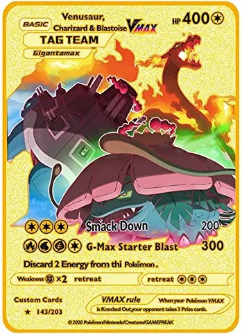 Amazon.com : pokemon card tag team vmax Power Rangers Dino Supercharge, Classic Pokemon, Pokemon Cards Legendary, Pokemon Tcg Cards, Pokemon Badges, Pokemon Realistic, Rare Pokemon Cards, Cool Pokemon Cards, Gold Pokemon