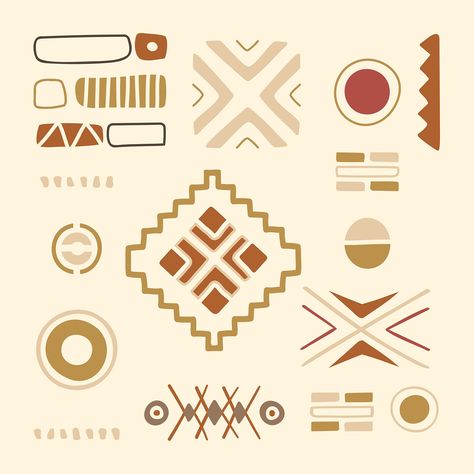 Download premium vector of Tribal shape sticker, brown doodle geometric design, vector set by Tang about ancient symbol design, tribal, doodle, ethnic, and aesthetic 3965477 African Shapes, Doodle Geometric, Brown Doodle, African Logo, Landscape Architecture Diagram, Bird Outline, Shape Png, Doodle Sticker, African Symbols