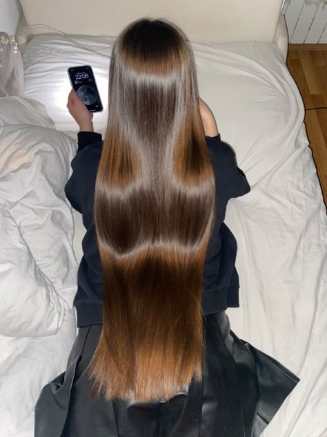 Shiny Healthy Hair, Gloss Hair, Long Shiny Hair, Long Silky Hair, Long Healthy Hair, Lustrous Hair, Long Brown Hair, Long Hair With Bangs, Long Straight Hair