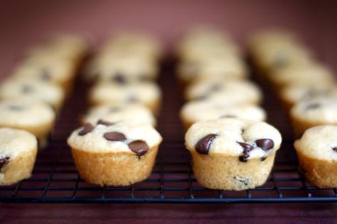 … with chocolate chips I might add. Ever get a taste for pancakes, but don't feel like flipping?I do. Especially since I always seem to be the one still flipping while everyone else gets to eat the first ones off the pan. If I had a bigger griddle, it would probably be ok. But I have a little one and usually end up frying one pancake at a time to make sure they look decent… which takes for ever.But not this way. Try these laborless baked pancake muffins. Hmmmmmm… Puffins anyone?Generously gre... Mini Pancake Muffins, Pancake Muffins, Noodle Recipe, Brunch Food, Chocolate Chip Pancakes, What's For Breakfast, Pumpkin Muffins, Pad Thai, Chocolate Chips