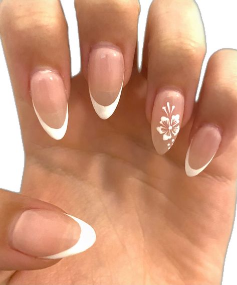 White Nails For Vacation, Simple Beachy Nails, Classy Beach Nails, Beachy Nail Ideas, Hawaii Nails, Future Nails, Ideas Uñas, Quartz Nails, Beach Nail Designs