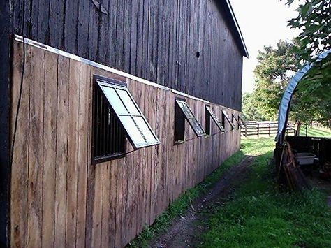 Farm Windows, Window Options, Barn Windows, Barn Window, Cedar Shake Siding, Shake Siding, Square Windows, The Barnyard, Barn Design