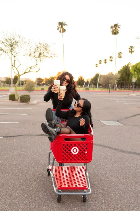 Arizona | Parking Lot | Parking Lot Photoshoot | Betzel Creative | Bestie Photoshoot | Target  Photoshoot | Photoshoot | Best friends l | Concept | Trending Photoshoot Ideas | Creative Concepts | Photoshoot Ideas | Creative Best Friend Photoshoot, Photo Shoot Ideas For Best Friends, Target Photoshoot Ideas, Bestie Photoshoot Ideas Funny, Fun Bestie Photoshoot Ideas, Best Friend Photoshoot Funny Hilarious, Best Friend Photoshoot Ideas Funny, Sisters Photoshoot Ideas, Best Friend Photo Shoot