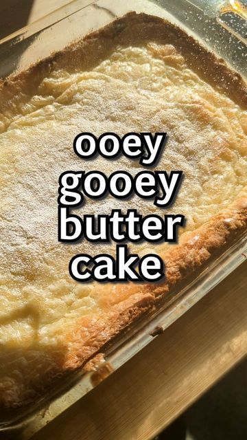 Old Fashioned Butter Cake Recipe, Ooey Gooey Butter Cake, Gooey Butter, Gooey Butter Cake, Butter Cake Recipe, Bundt Cakes, Butter Cake, Eat Dessert, Dessert Recipe