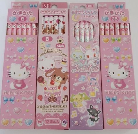 Hello Kitty School, Cute Stationary School Supplies, School Bag Essentials, Cute School Stationary, Charmmy Kitty, Kawaii School Supplies, Kawaii Core, Stationary School, Cute Stationary