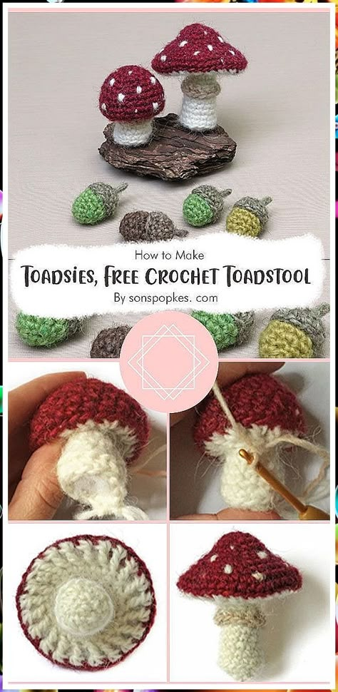 Diy Yarn Crafts - Amigurumi Guinea Pig Crochet Free Pattern - Crochet & Knitting Crochet Cushion Cover, Crochet Mushroom, Diy Yarn Crafts, Crochet Plant, Trendy Crochet, Crochet Fall, Top Ideas, Crochet Cushions, Stitch Crochet