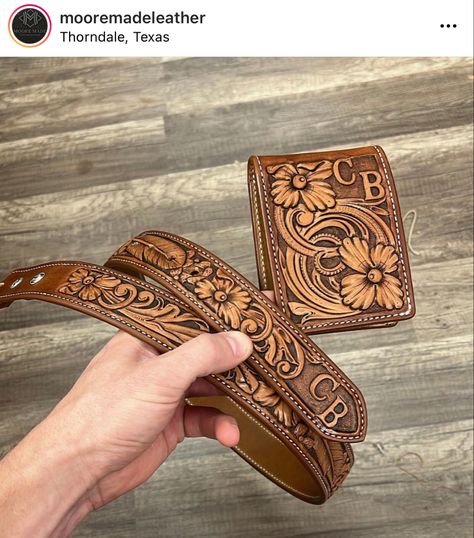 Leather Tooled Belts Men, Tooled Leather Belts Mens, Leather Tooled Belts, Tooled Belts, Diy Leather Belt, Cowboy Outfit For Men, Leather Tool Belt, Boot Knife, Custom Leather Belts