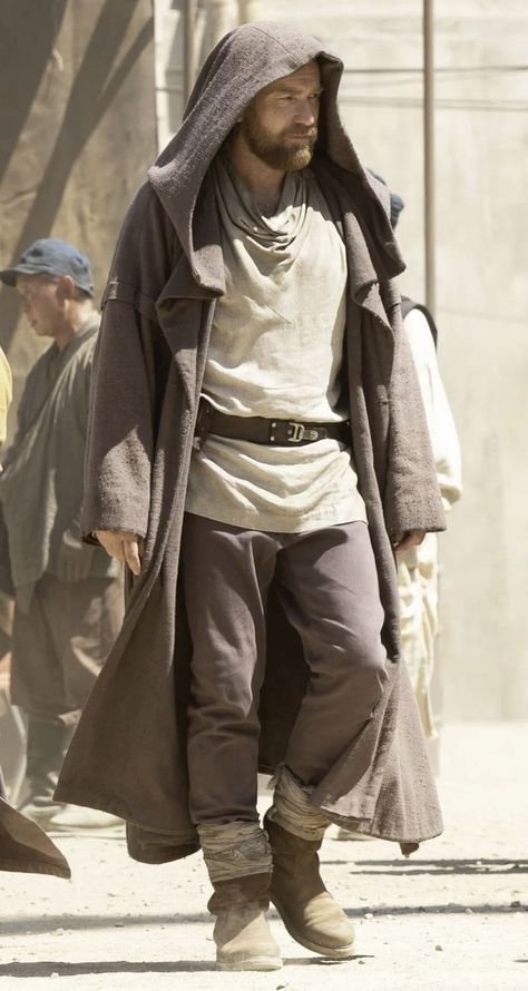 Star Wars World, Ewan Mcgregor Obi Wan, Disfraz Star Wars, Obi One, Jedi Outfit, Ben Kenobi, Star Wars Food, Star Wars Obi Wan, Star Wars Fashion