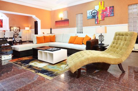 Living room Design and decor by us. #interiorculturebyobiageli. Project for residential home interior design in Lagos, Nigeria. Nigerian Houses, Inside Living Room, Modern Sitting Room, Houses Inside, Colorful Living Room, Best Living Room Design, Room Painting, Living Room Design Ideas, Colourful Living Room