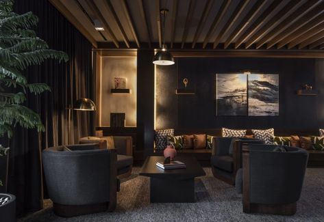 A Night's Reprieve at the Thompson Hotel - Colorado Homes & Lifestyles Thompson Hotel, Denver Hotels, Dining Room French, Downtown Denver, Colorado Homes, French Bistro, Luxury Boutique Hotel, Billiard Room, Guest Rooms