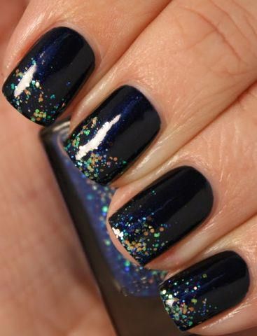 Holiday Nails. January Nails, Her Nails, Super Nails, Winter Nail Art, Black Acrylic, Creative Nails, Gorgeous Nails, Love Nails, Black Nails