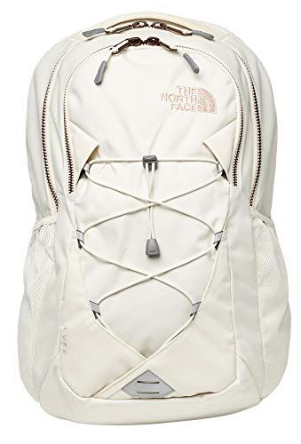 The North Face Women's Jester Backpack, Luxe Vintage White/Rose Gold, One Size. For product & price info go to: https://all4hiking.com/products/the-north-face-womens-jester-backpack-luxe-vintage-white-rose-gold-one-size/ Cute Backpacks For School, Jester Backpack, Bike Light, Padded Top, Cute Backpacks, School Backpack, Smartphone Case, North Face Backpack, North Face Women