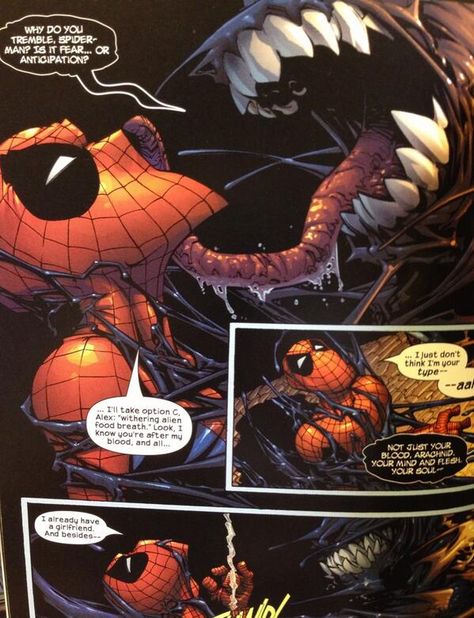 Venom and Spider-man's relationship summed up perfectly Spideyvenom Fanart, Spider Man X Venom, Venom X Spiderman, Spiderman X Venom, Venom And Spiderman, Spiderman And Venom, Spider Man And Venom, Spider Venom, Deadpool X Spiderman