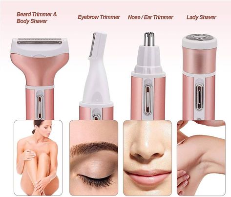 Hair Removal Women, Hair Shaver, Nose Hair Trimmer, Facial Hair Removal, Body Hair Removal, Electric Hair, Hair Remover, Epilator, Unwanted Hair