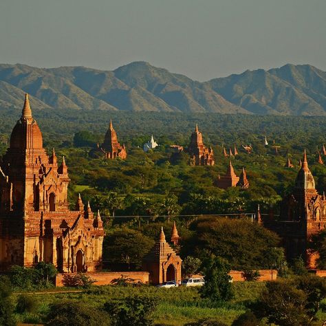 Exploring the mystical temples of Bagan, where history and nature come together to create an unforgettable landscape. 🏯🌿 #bagan #myanmar #ancienttemples #travelasia #historicalplaces Old Bagan Myanmar, Myanmar Temple, Bagan Myanmar, Ancient Temples, Bagan, 2025 Vision, Come Together, Asia Travel, Myanmar