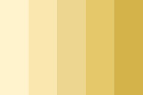 Golden Ombre Golden Color Palette, Hex Color Palette, Gold Color Palettes, Yellow Colour Scheme, Color Palette Yellow, Gold Color Scheme, Color Palette Design, Beautiful Color Combinations, Ombre Color