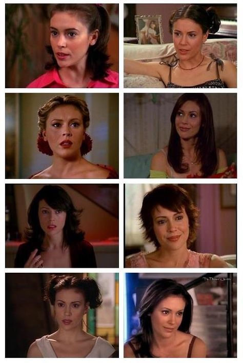 #Charmed #PhoebeHalliwell Charmed Phoebe Hairstyles, Pheobe Hallowell, Phoebe Halliwell Hairstyles, Charmed Hairstyles, Alissa Milano, Phoebe Hair, Charmed Phoebe, Phoebe Charmed, Phoebe Halliwell