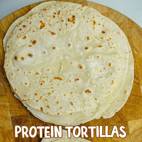 Protein Tortillas With 100 Calories & 9g of Protein Unflavored Protein Powder Recipes, Pizza Meal Prep, Protein Tortillas, Get More Protein, Lunch Dinner Recipes, Unflavored Protein Powder, High Protein Meal Prep, Simple Nutrition, More Protein