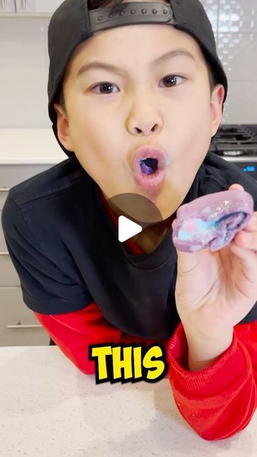 Kaven on Instagram: "Here’s my attempt to make homemade Ice cream Mochi! We used my favourite flavour Cotton Candy! Makesure to be careful when handling the bowl and Mochi from the microwave it can be very hot! The wrapping of the ice cream in the Mochi can be tricky but try your best! And you have to use rice flour not regular flour. Thanks for watching guys!

#cottoncandy #icecream #mochi #icecreammochi #food #dessert #desserts #foodhacks #kids #kavenadventures #icecreamlover" Ice Cream Mochi, Cream Mochi, Make Homemade Ice Cream, Making Homemade Ice Cream, Try Your Best, Food Dessert, Homemade Ice, Rice Flour, Homemade Ice Cream