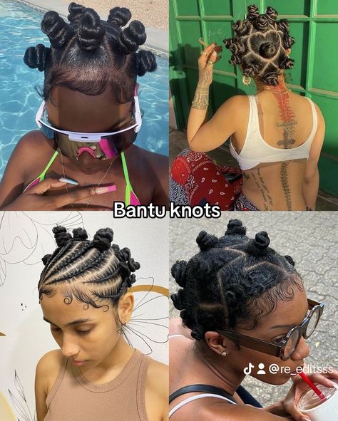 Which style are you yet to try? Knot Hairstyles, Bantu Knot Hairstyles, Bantu Knot, Hair Knot, Bantu Knots, African American Hairstyles, African Hairstyles, Natural Hair, Natural Hair Styles