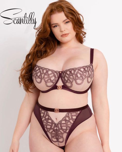 We love the style of the Tantric, but missed with this stunning design from @dearscantilly, we know you will love the Tantric Lovers Knot! Order yours today! Lovers Knot, Trim Styles, Curvy Kate, Balcony Bra, Rose Gold Hardware, Polyester Satin, Plus Size Lingerie, Beautiful Embroidery, High Leg