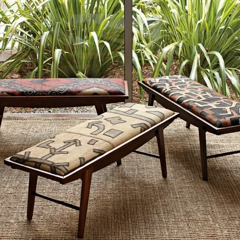 West Elm’s South Africa Collection — Sukio Afrocentric Decor, African Interior Design, African Furniture, African Inspired Decor, African Interior, Kuba Cloth, African Home Decor, African Decor, African Prints