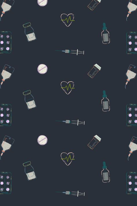 Free downloadable medical themed wallpaper designed by janesque11 Aesthetic Medical, Wallpaper Aesthetics, Wallpaper Ideas, Phone Wallpaper, Designer Wallpaper, Medical, Design