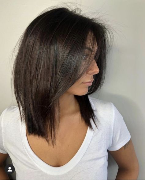 Rambut Brunette, Blonde Hair Shades, Shoulder Length Hair Cuts, Haircuts For Medium Hair, Hair Color And Cut, Medium Hair Cuts, Medium Length Hair Cuts, Great Hair, Brunette Hair Color