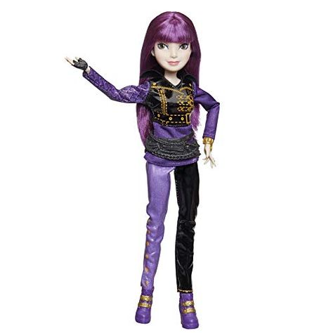 Mal From Descendants, Descendants Dolls, Disney Descendants Mal, Disney Descendants Dolls, Descendants Mal, Disney Descendants 2, Mal Descendants, Sea Fashion, American Girl Doll Hairstyles