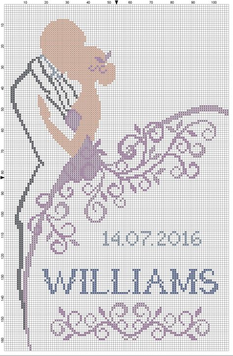 @iragrynda Cross Stitch Charts Free, Wedding Cross Stitch Patterns, Wedding Cross Stitch, Wedding Cross, Cross Stitch Letters, Framed Cross Stitch, Cross Stitch Love, Pola Kristik, Disney Cross Stitch