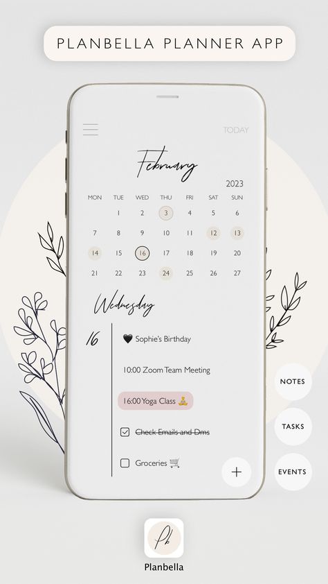 To Do List App Iphone, Calendar App Design, Daily Planner App, Closet App, Phone Planner, I Always Come Back, Agenda Digital, Journal App, Planner Apps