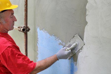 How to Apply Stucco | DoItYourself.com Diy Stucco Exterior, Stucco Interior Walls, Alternatives To Drywall, Stucco Repair, Drywall Texture, Cement Render, Stucco Texture, Diy Exterior, Interior Design Software