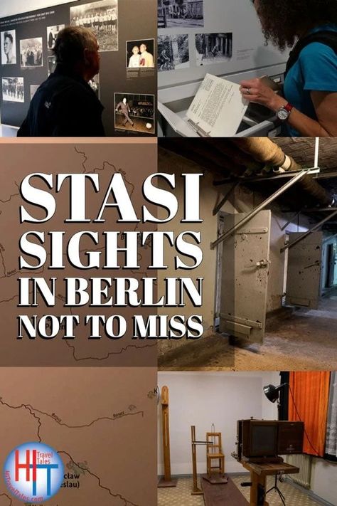 No visit to Berlin should be without a closer look at history – specifically the horrific history of East Germany’s former secret police, the Stasi. These Stasi sights in Berlin should find a place on your to-do list. #stasi #travel #visitberlin #berlin #stasisights #stasihistory #stasimuseum #stasiprison Bucket List Europe, Secret Police, Train Adventure, Secret Escapes, Germany Map, Backpacking Europe, Saved Pins, Germany And Italy, Summer Road Trip