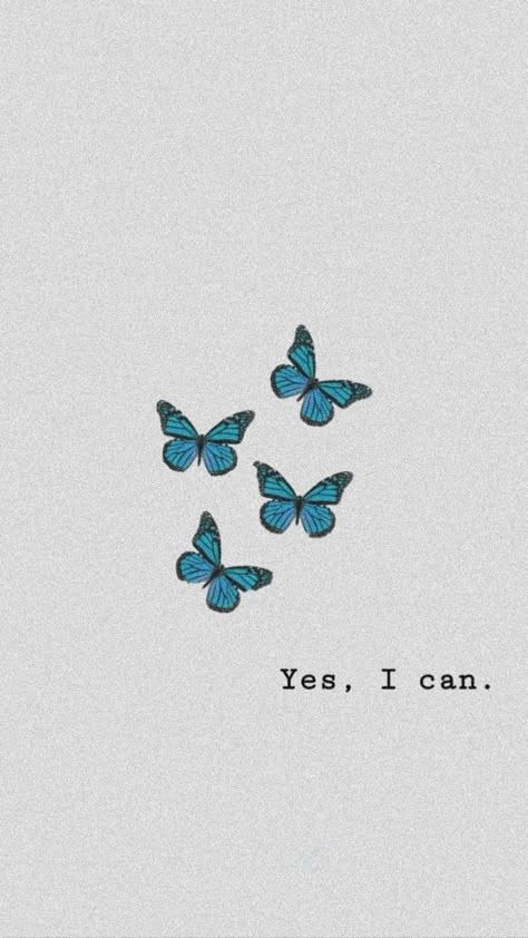 Yes I Can Wallpaper, Backgrounds Purple, Butterfly Quotes, Butterfly Wallpaper Iphone, On Wallpaper, Simple Phone Wallpapers, Purple Wallpaper Iphone, Aesthetic Wallpaper Iphone, Yes I Can