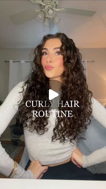 How To Take Care Of Long Curly Hair, Ashley Curly Hair, Ashley Lamarca Curly Hair Routine, U Shaped Haircut Curly Hair, Curly Refresh Routine, Curly Hair Routine On Straight Hair, Ashley Lamarca Haircut, Ashley Lamarca Hair, 2a Curly Hair Haircuts