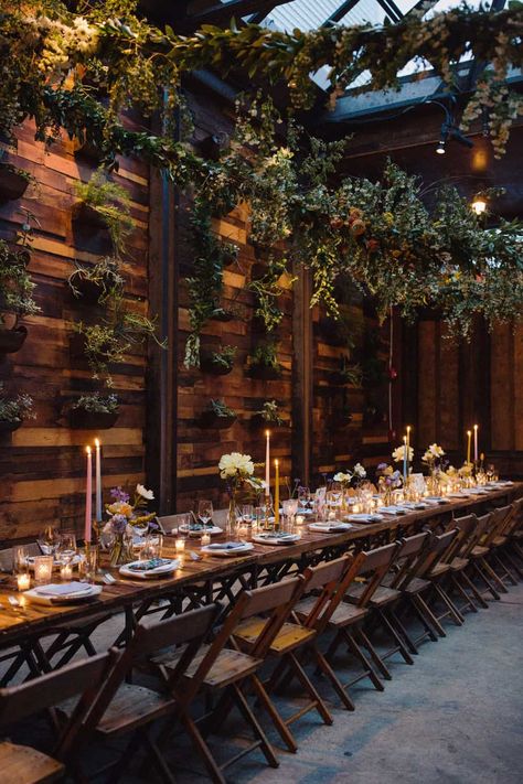 Samm Blake, Winery Event, Brooklyn Winery, New York Wedding Venues, Table Flower, Brooklyn Wedding, Artistic Wedding, Wedding Aesthetic, Wedding Table Decorations