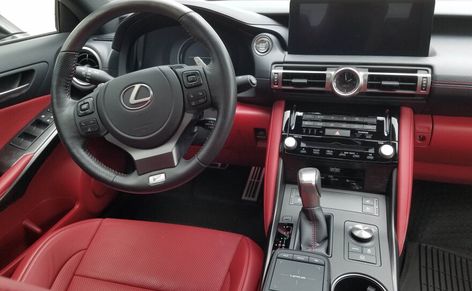 2021 Lexus IS 350 F Sport AWD Review | WUWM 89.7 FM - Milwaukee's NPR Lexus Is 350 F Sport 2021, Lexus Is350 F Sport Interior, 2021 Lexus Is350 F Sport, Bbs Wheels, Sports Package, Gas Mileage, Sports Sedan, Door Trims, Red Interiors