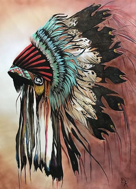 Headdress Tattoo, Native American Wall Art, Native American Drawing, Whatsapp Wallpapers Hd, Native American Tattoos, Native Tattoos, Native Artwork, Native American Decor, Native American Headdress