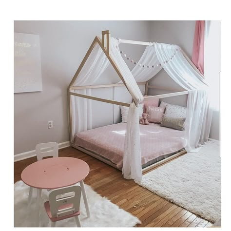 Montessori Toddler Beds Frame Bed House Bed House Wood House Kids Teepee House Shaped Bed Platform Bed Children Furniture FULL/ DOUBLE - Etsy Montessori Toddler Bed, Diy Toddler Bed, Toddler Bed Frame, Hardwood Bed, Teepee Bed, Toddler Room Ideas, House Frame Bed, Frame Bed, Kids Bed Frames