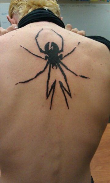 Emo Tattoos, Punk Tattoo, Danger Days, Funky Tattoos, 4 Tattoo, Spider Tattoo, Scene Outfits, Pete Wentz, Band Tattoo